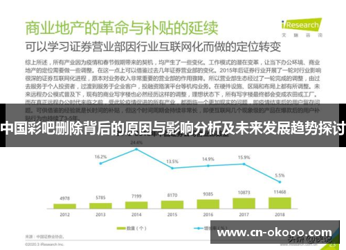 中国彩吧删除背后的原因与影响分析及未来发展趋势探讨